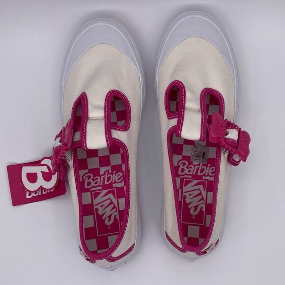 Vans x Barbie Style 93 DX Mary Jane Skate Women's Shoe | Size:  6.5 - Picture 10 of 15